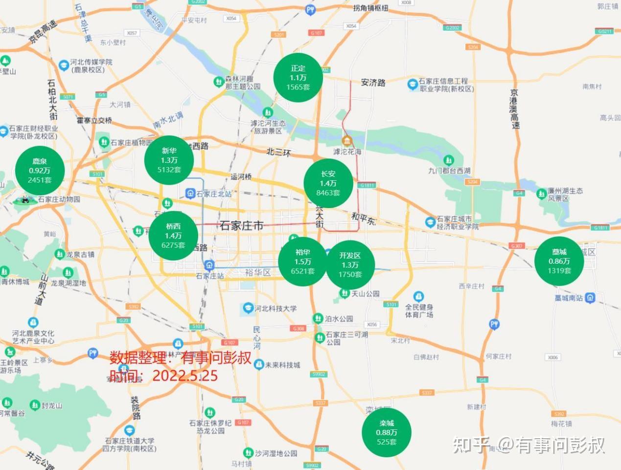 石家庄主城区的房价从原来的接近2万一平，跌到现在的最低13000元一平 - 知乎