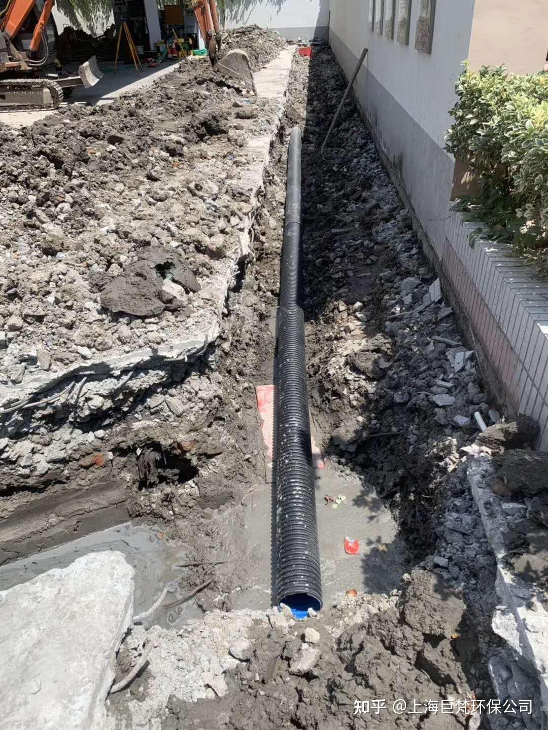 上海城市社区小区雨污管道分流改造