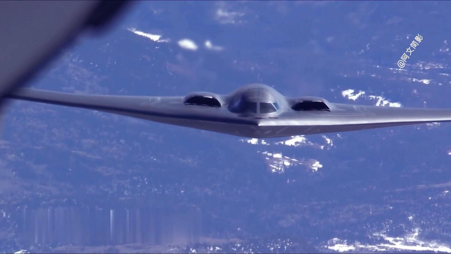 史上最美轰炸机近距离看白天鹅