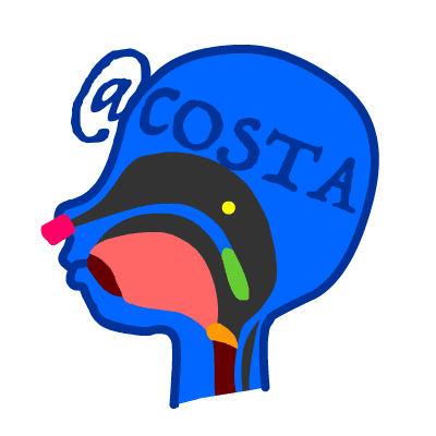 声音,然后锁住喉咙让声音卡住,而且气流无法从喉咙出来,这是会厌关闭