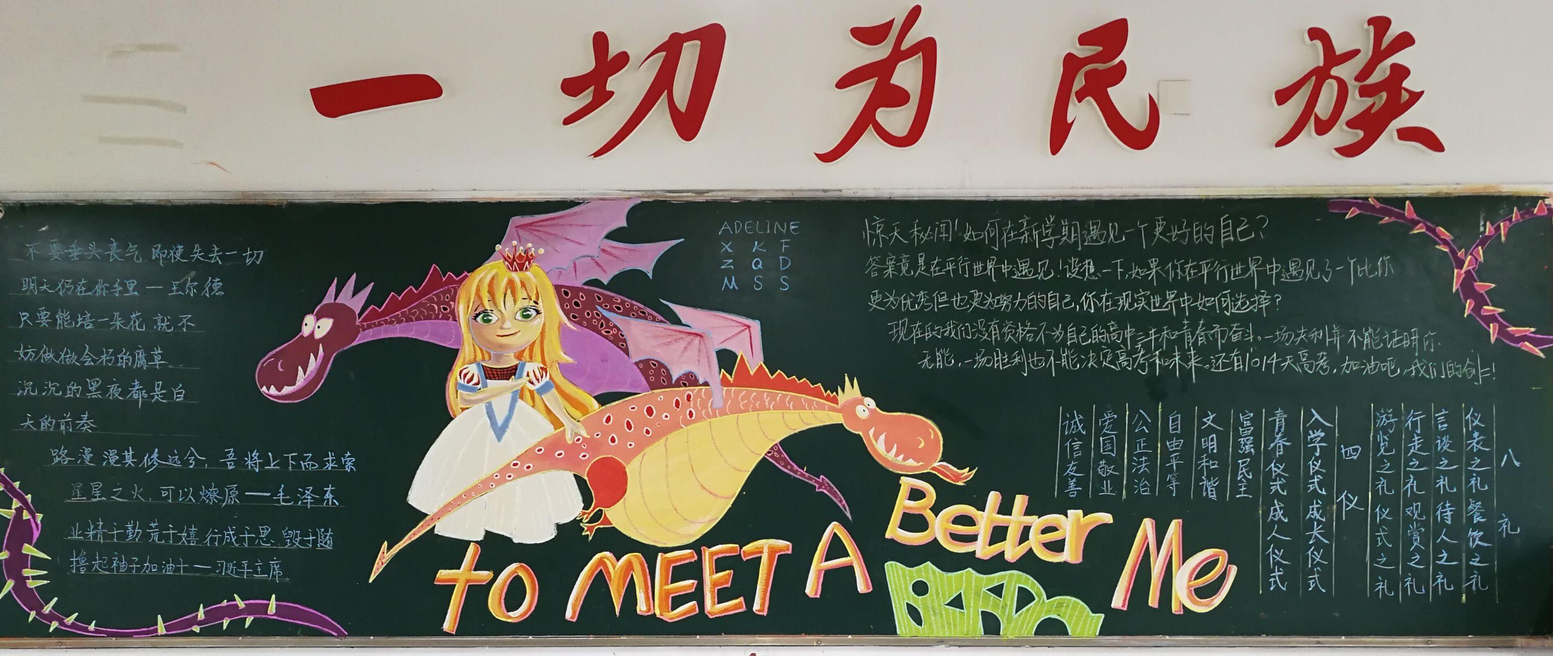 有哪些班级黑板报让你们惊艳不已?