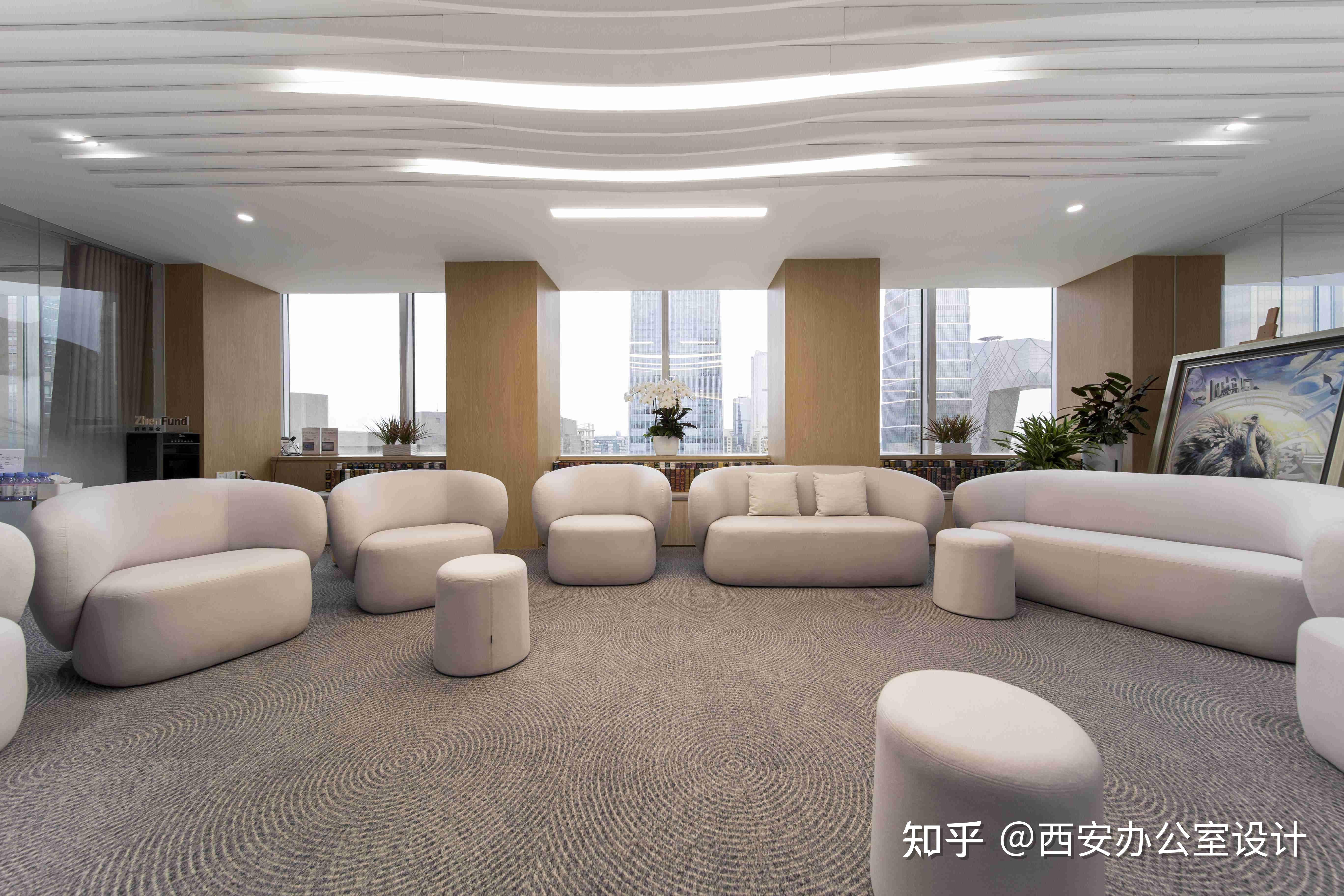 基金公司办公室装修设计案例