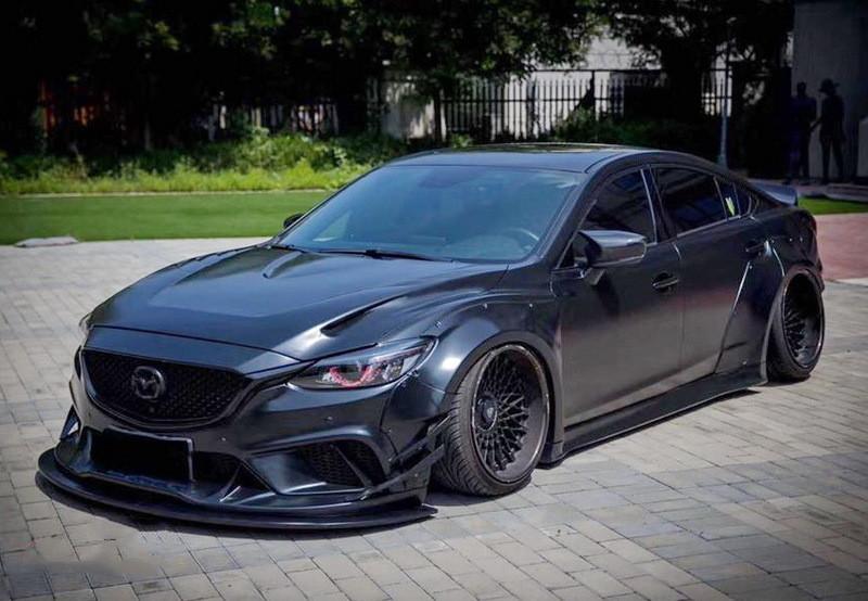 robot外扩宽体改装,马自达6霸气外露