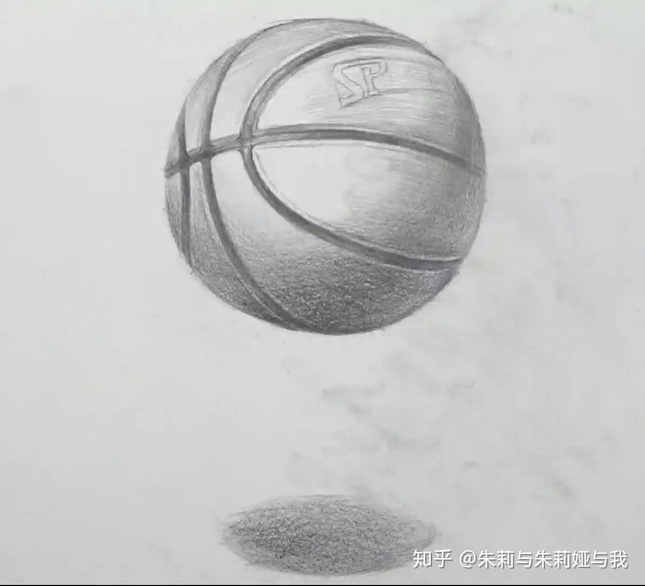 篮球(球体到篮球的绘画转变)