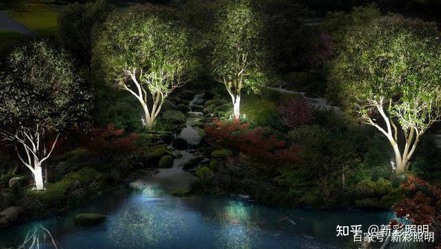 景观亮化:不同区域的亮化要点、以及灯具色温的选择方法! - 知乎