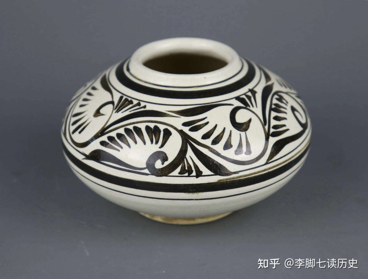 简洁纹样背后的繁复历史，宋代磁州窑器皿植物的纹样装饰及其背后的审美文化 - 知乎
