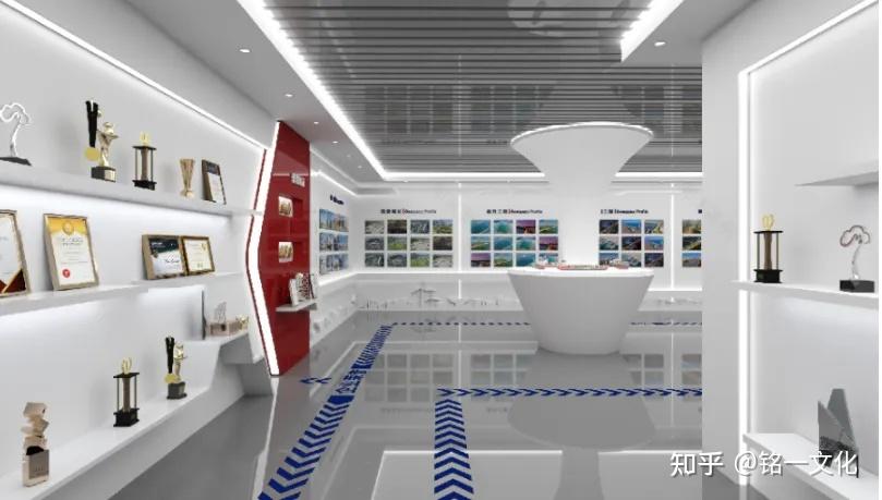 预算有限？这样设计企业展厅也能高级感爆棚~~ - 知乎