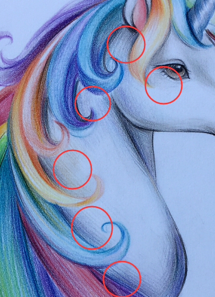 彩铅画入门教程如何给独角兽设计一款好发型