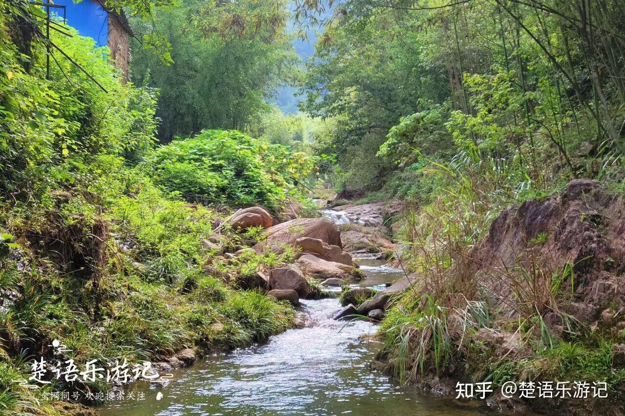 浙江宁波锦溪西面的山村,隐于山岙没人来,却是一处宁静的玩水点 - 知乎