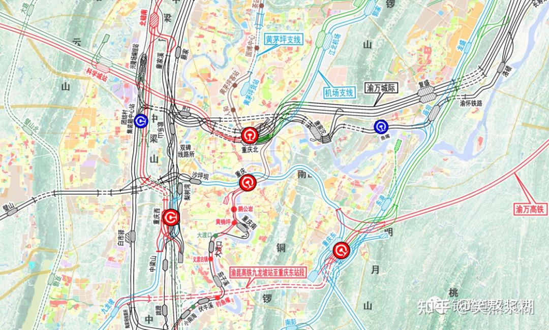 重庆高铁规划2030图片