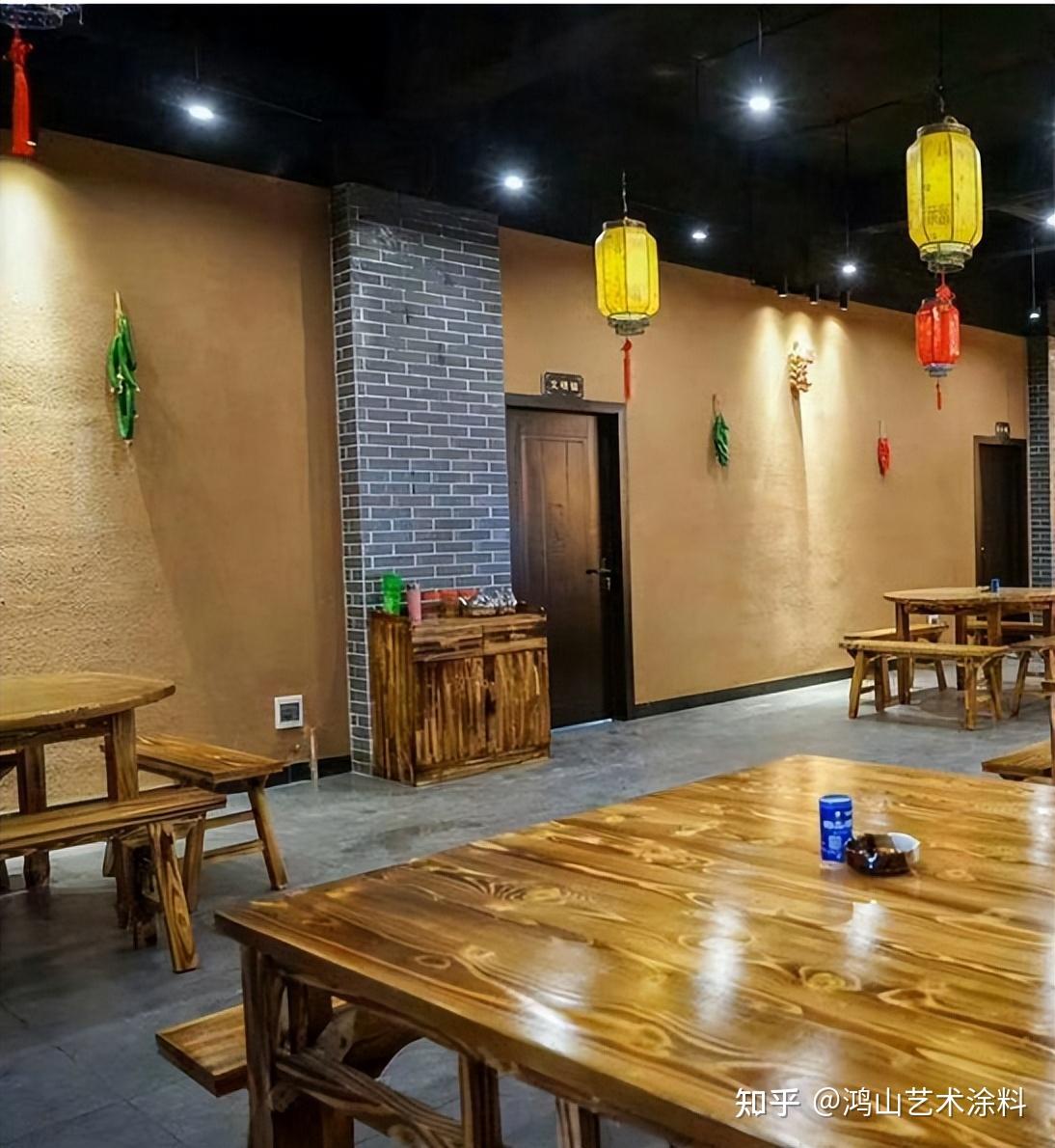 土菜馆怎么装修泥巴墙面 - 知乎