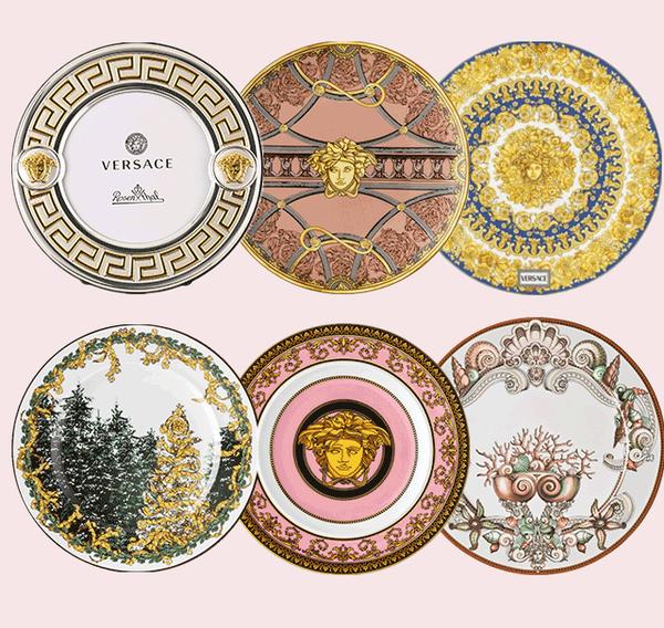 versace餐具系列延续奢华致敬经典