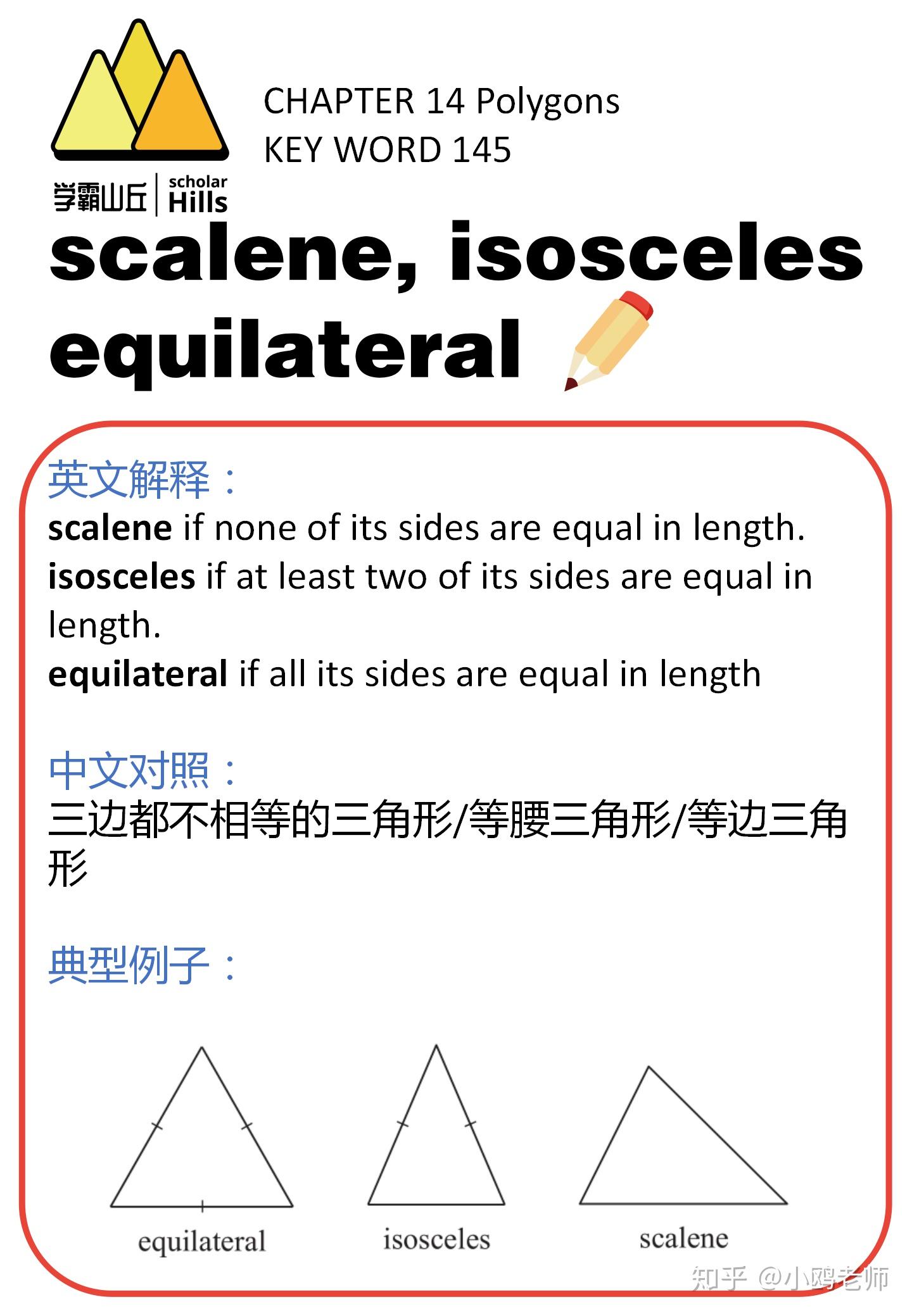 国际学校数学单词第十二课:POLYGONS(多边形) - 知乎