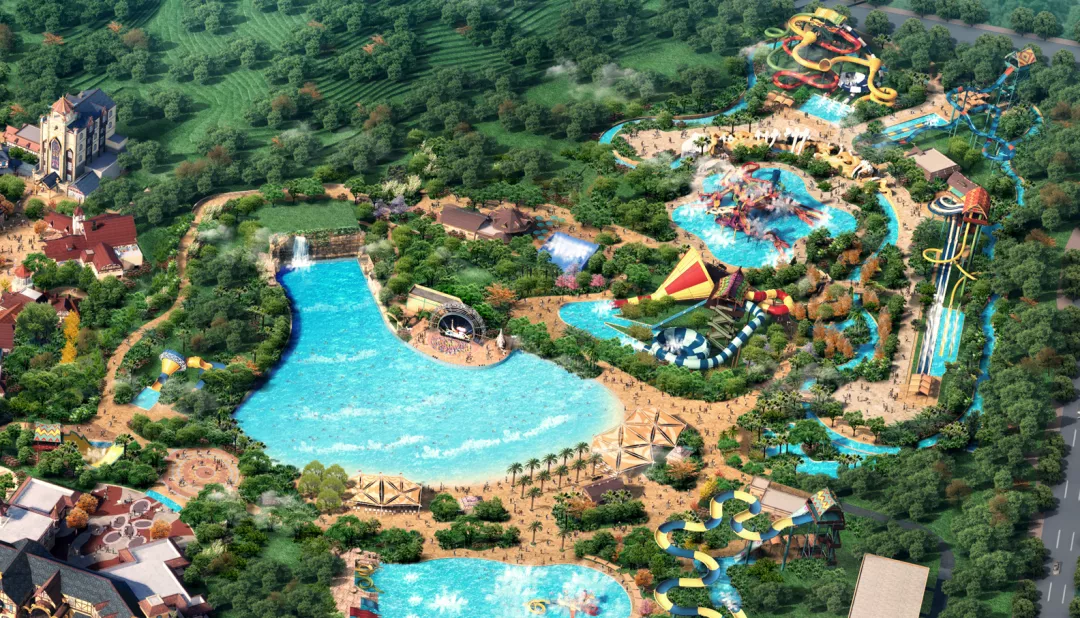 永州卡乐星球·恐龙水世界选址落户于永州滨江新城,规划用地面积523.