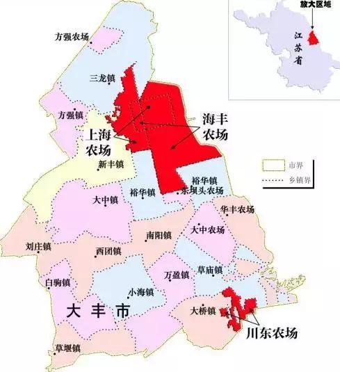 中国县市区速览盐城市大丰区