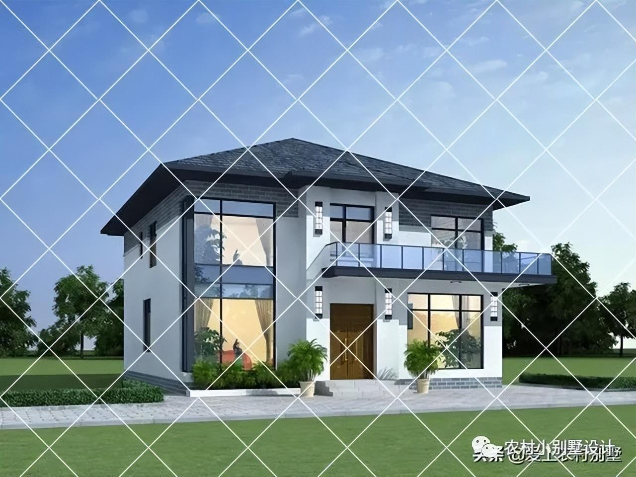 为什么农村现代开始流行现代风别墅,看这35款现代农村自建房别墅设计图你就知道了 - 知乎