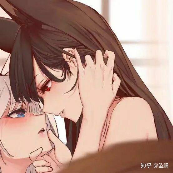 百合头像攻守图片