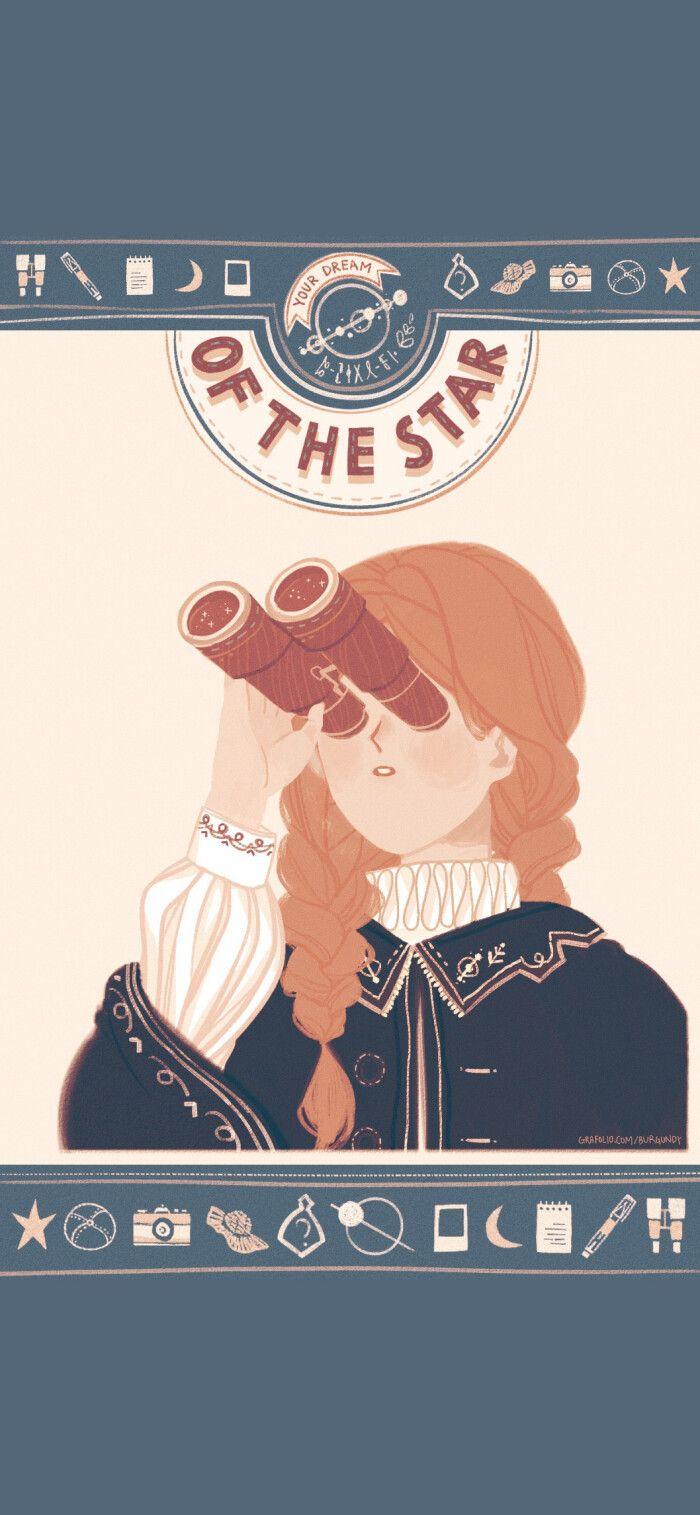 你认为比较复古少女心的壁纸有哪些