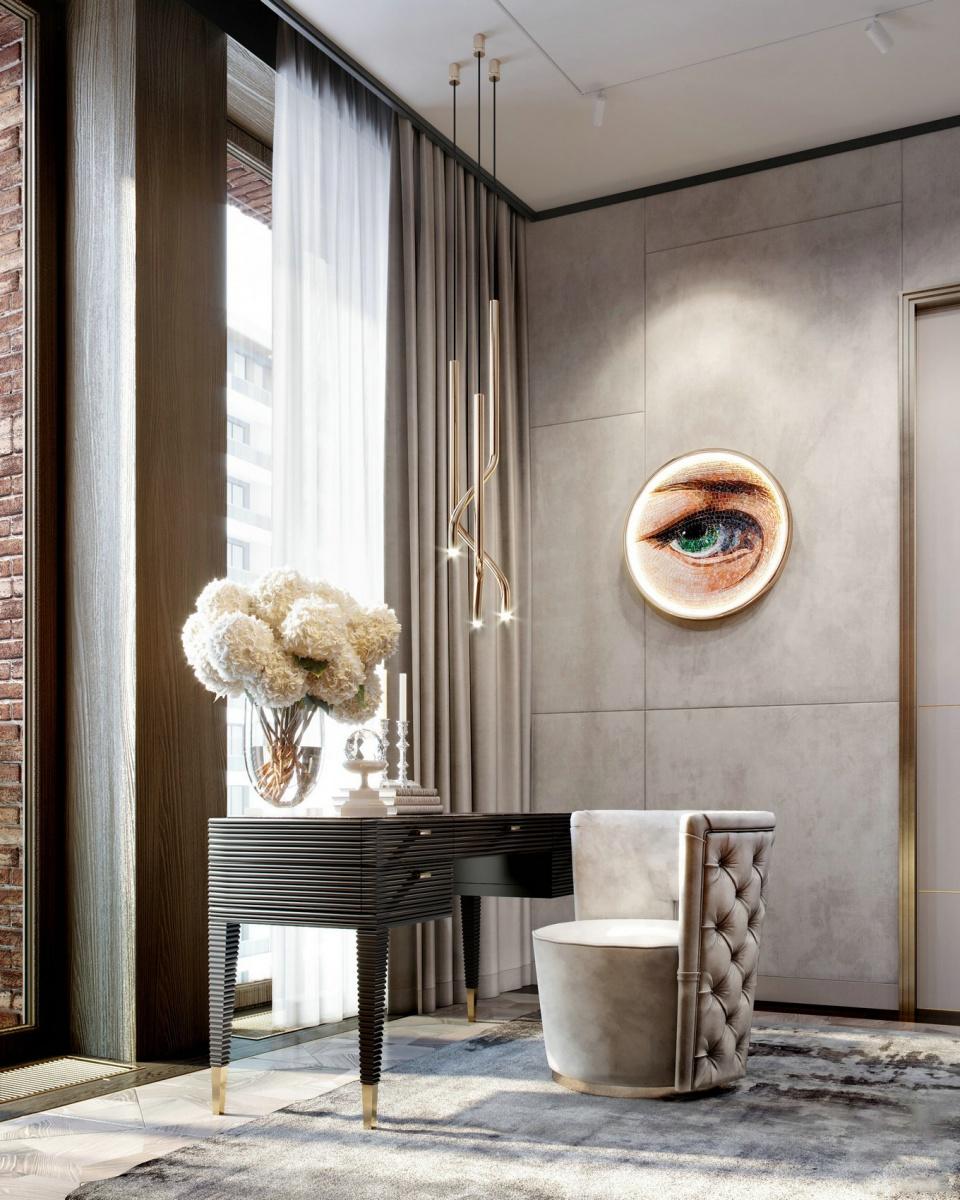 以下材质,就是轻奢风格设计最常用的素材