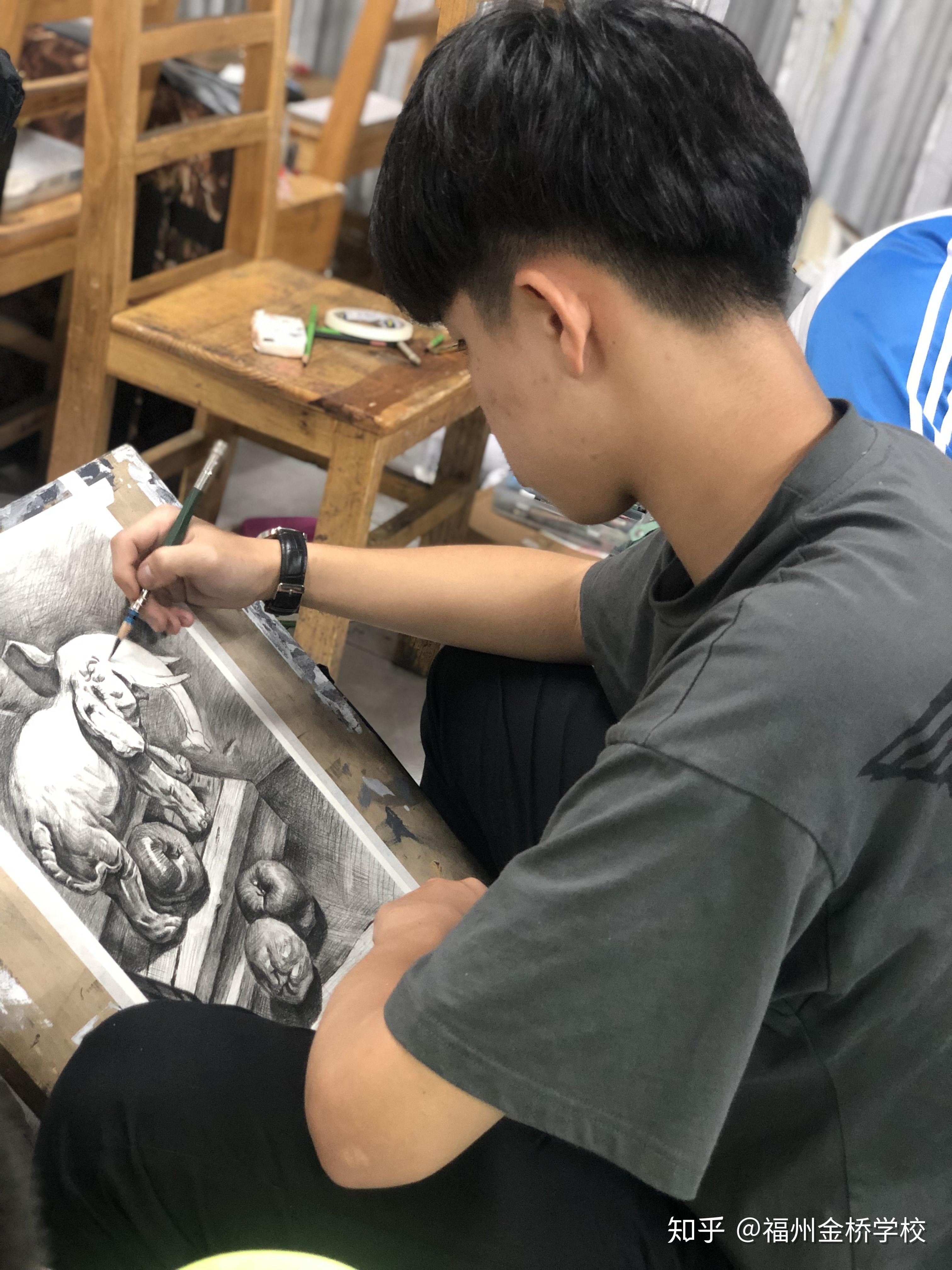 美术特色风雨兼程终能直击山巅记高三美术集训