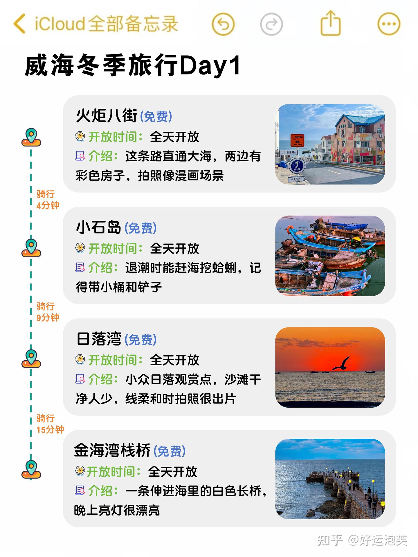 替大家试过了,威海只适合玩3️⃣天 - 知乎