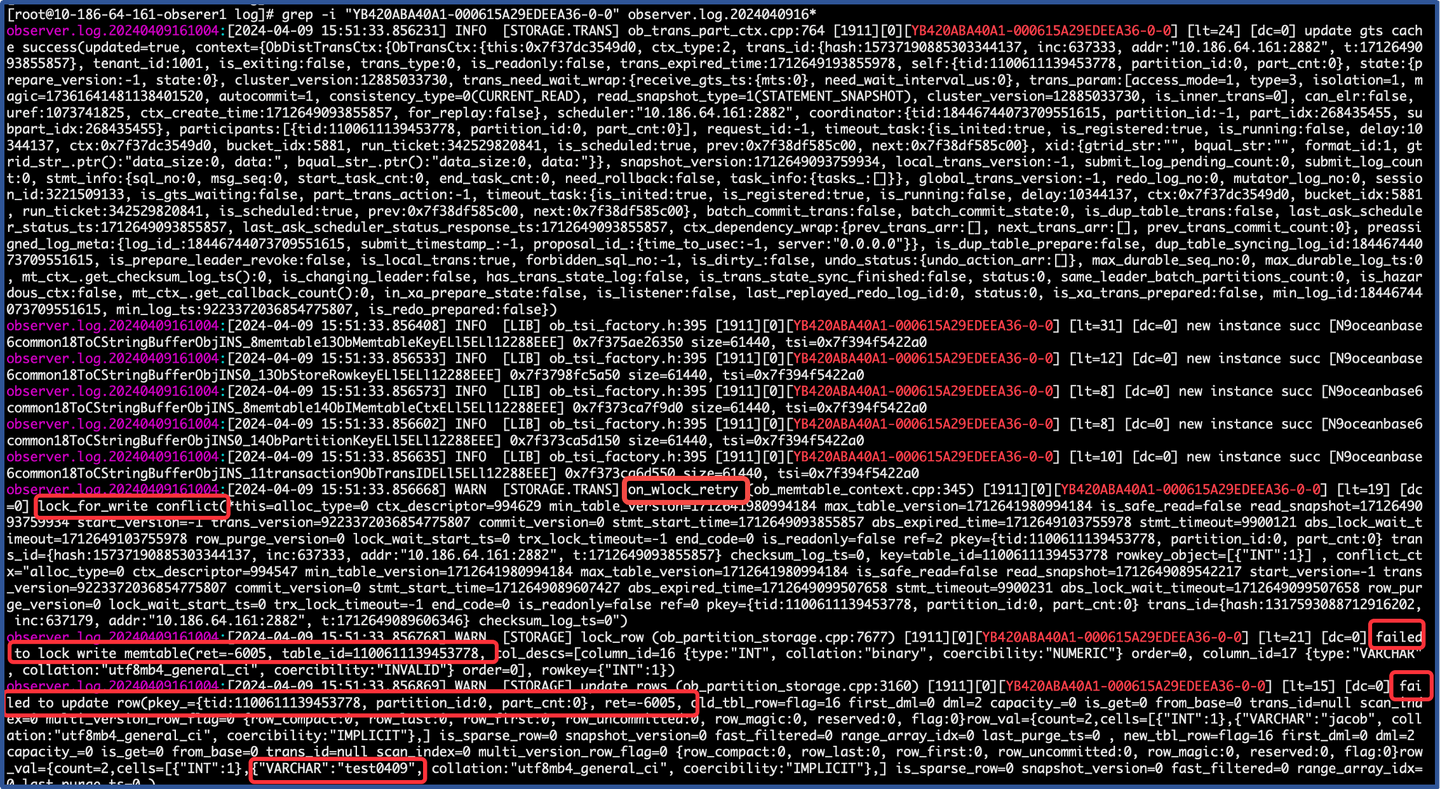 基于日志或 gv$sql_audit 分析 OB 异常重试 SQL - 知乎