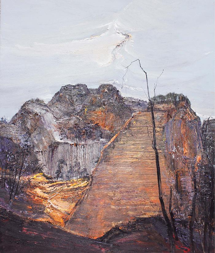 2017终将来临40cmx50cm 2017▼杨波杨波,中国美术家协会会员,八零油画