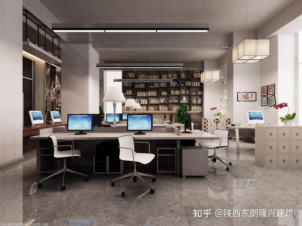 陕西写字楼装修设计,共享办公室装修设计,办公空间设计规划 - 知乎