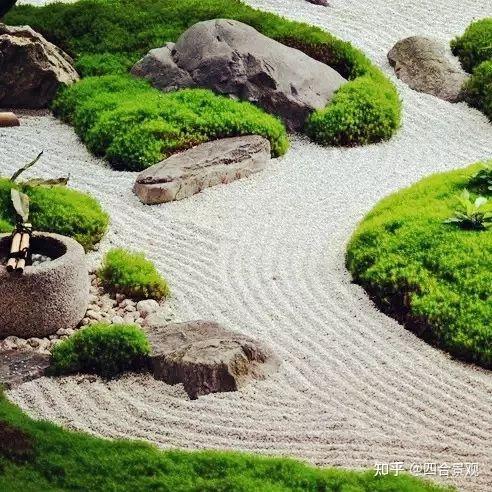 日式枯山水庭院 - 知乎