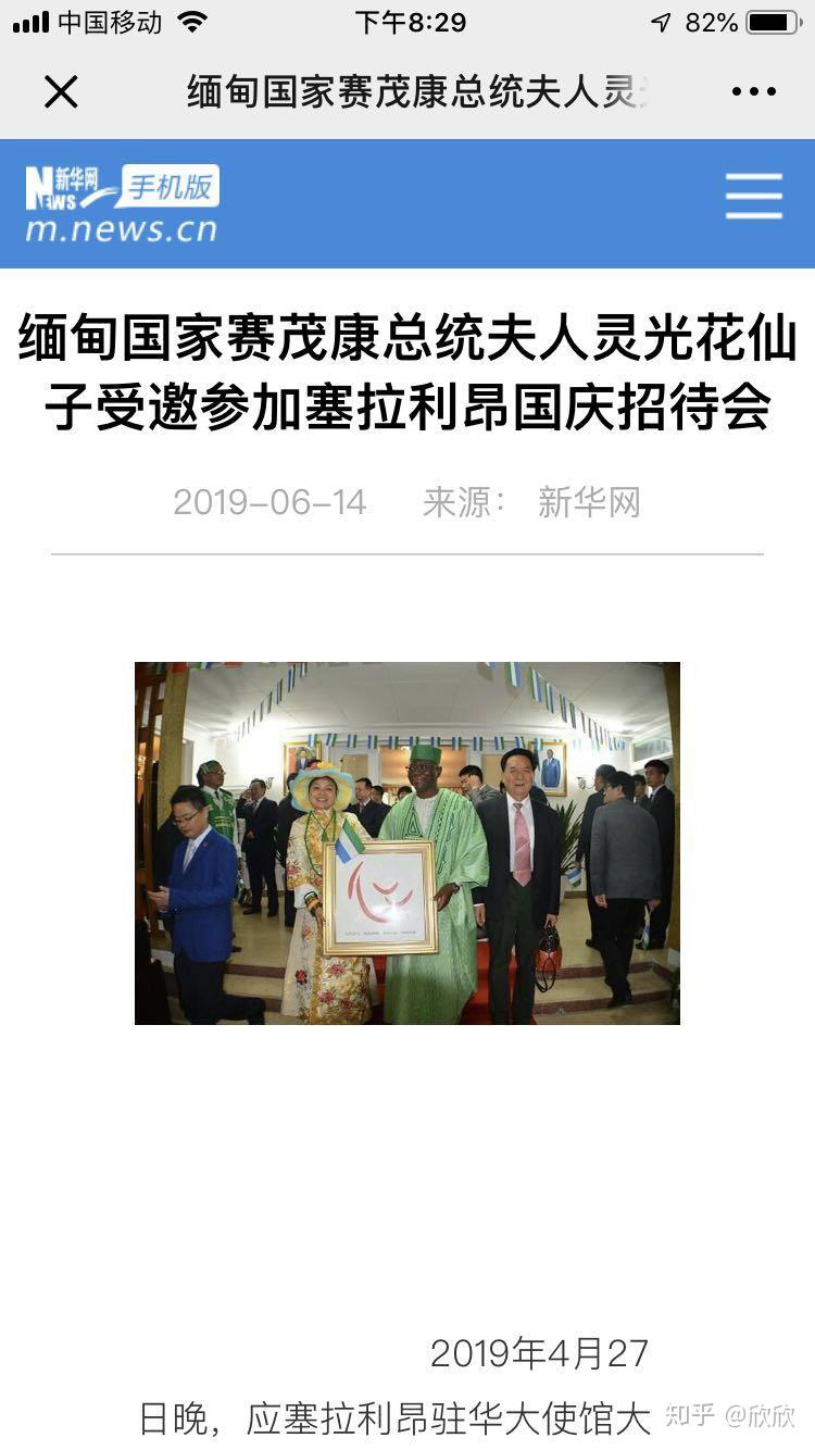 新华网为"缅甸总统夫人灵光花仙子"骗局站台