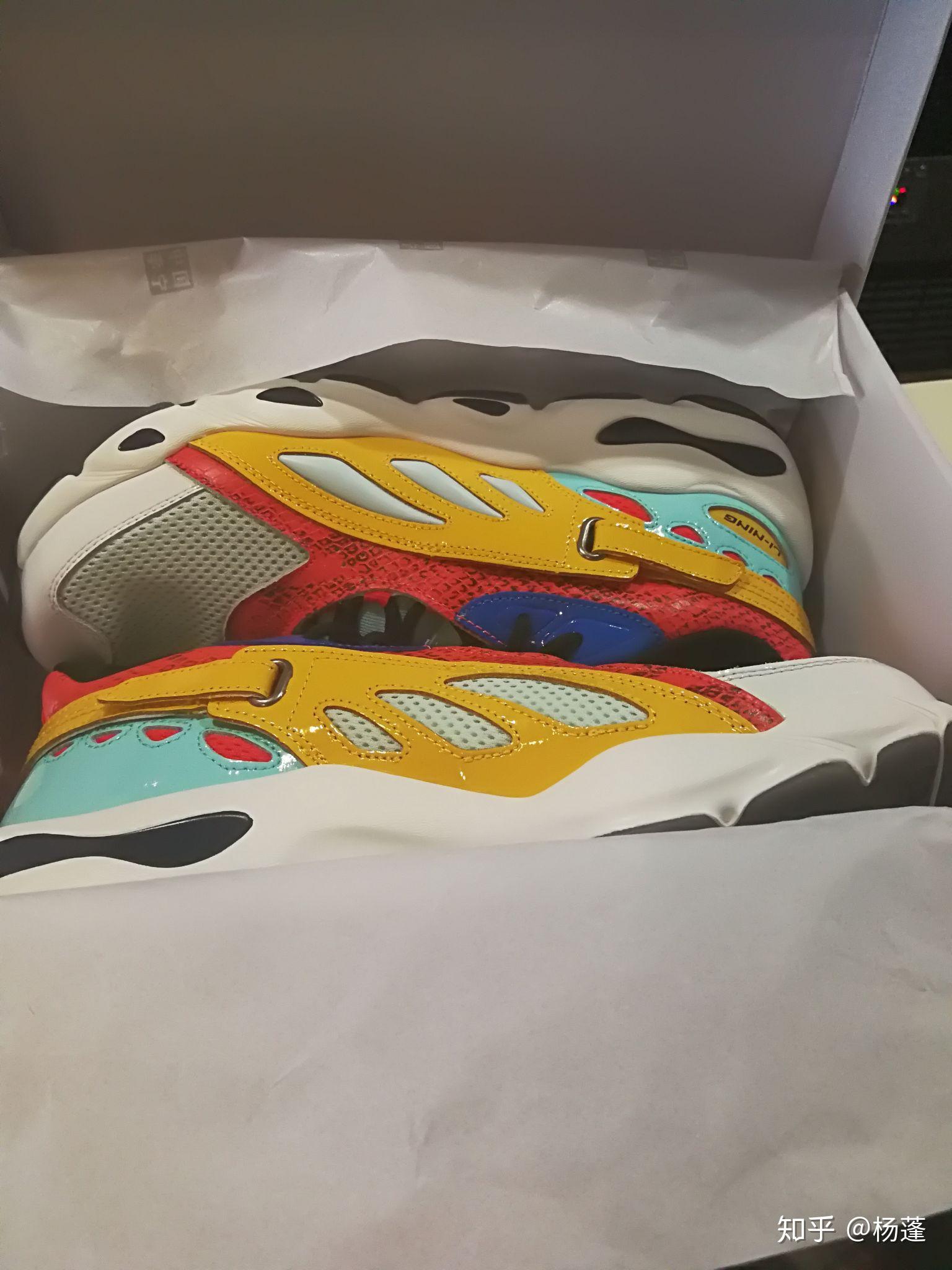 如何评价李宁的新款老爹鞋蝴蝶?