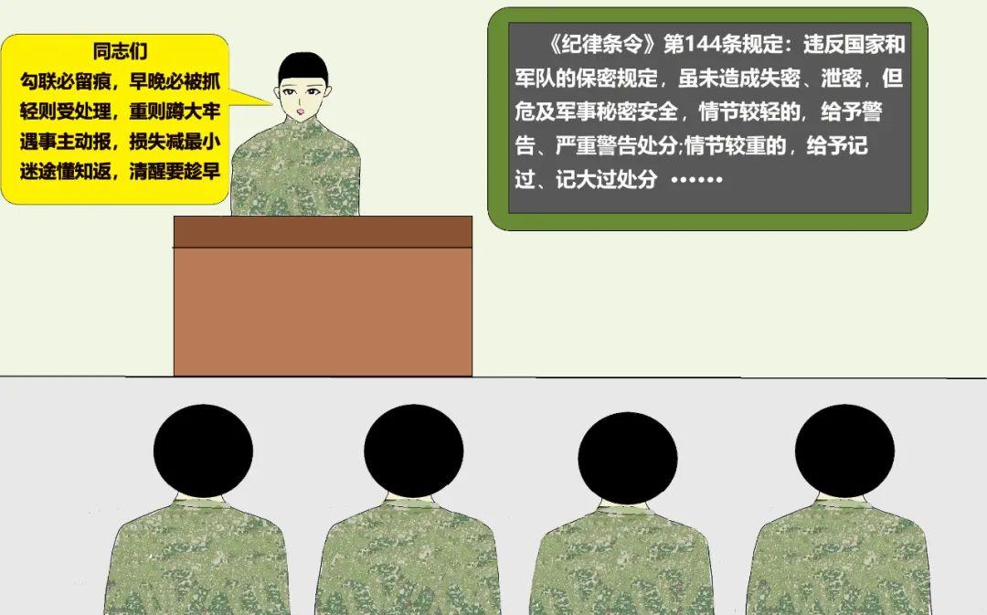 漫说军人保密观警惕身边的失泄密隐患