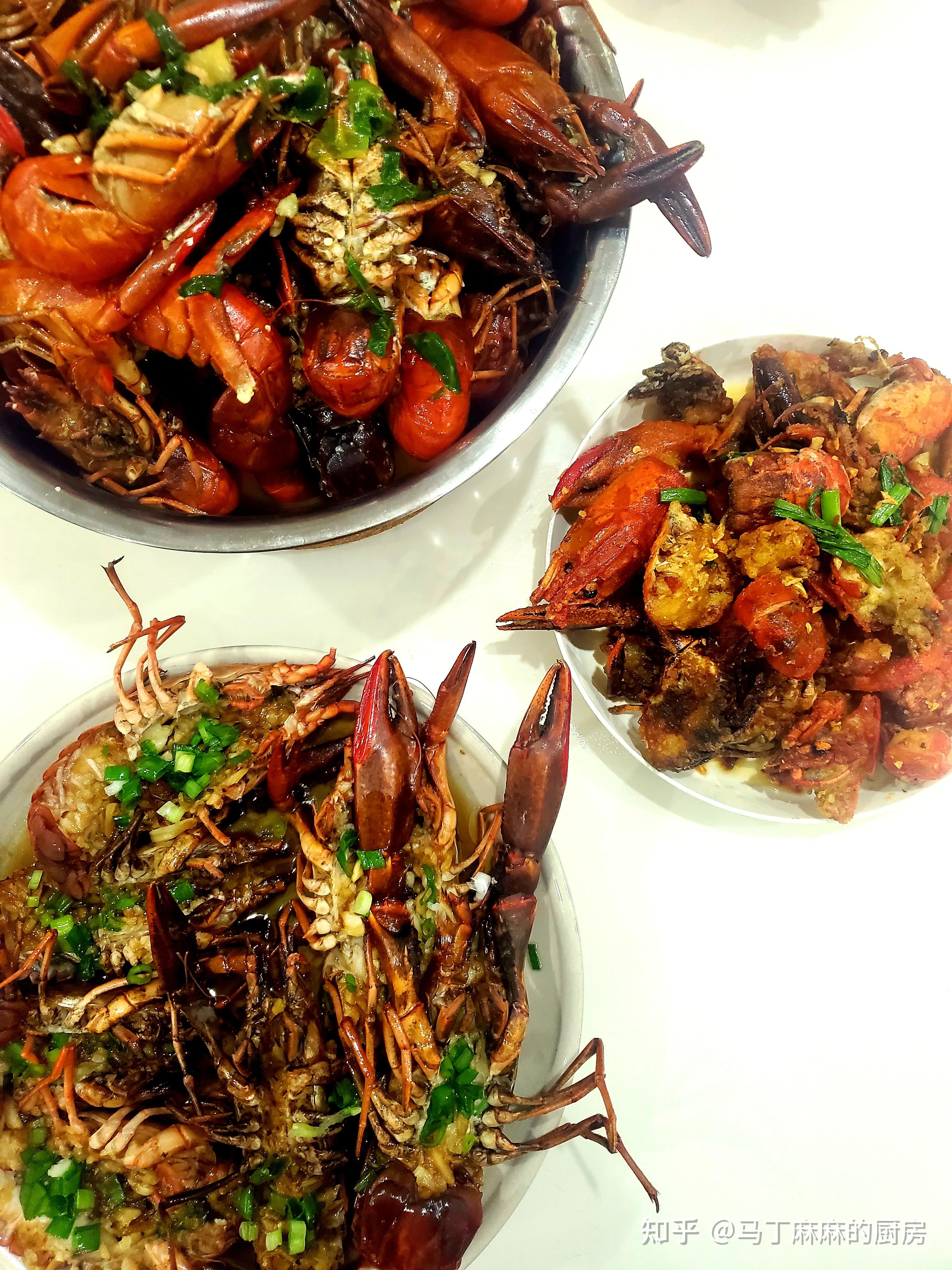 周末大餐龙虾三吃