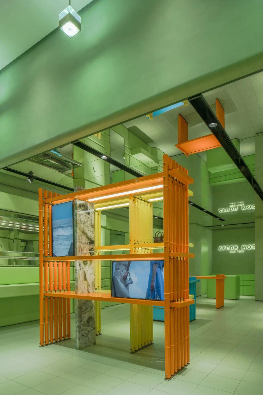 apede mod成都快闪店,太古里中的绿色摩登空间 - 知乎