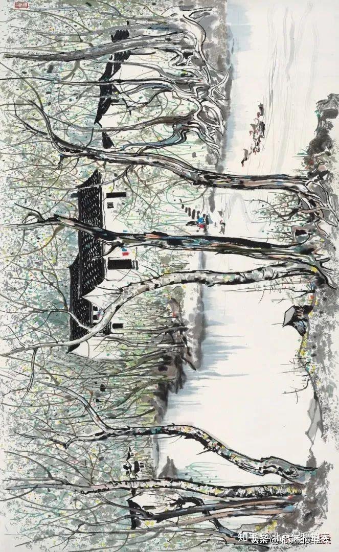 艺冠中西:吴冠中绘画作品欣赏 - 知乎