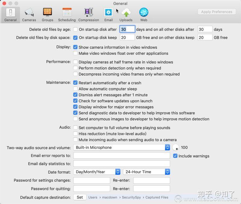 摄像头监控，SecuritySpy for Mac - 知乎