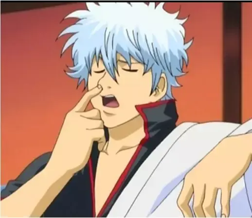 无论面对何种困境,都还能淡然抠鼻屎的银桑,是无法被生活所击垮的.