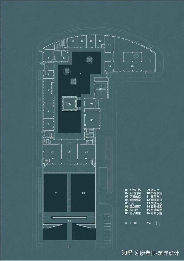 【评图日志】华工20初园林餐厅建筑设计 知乎