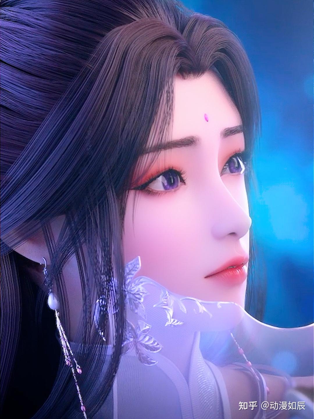 完美世界:月婵仙子精美高清壁纸 知乎