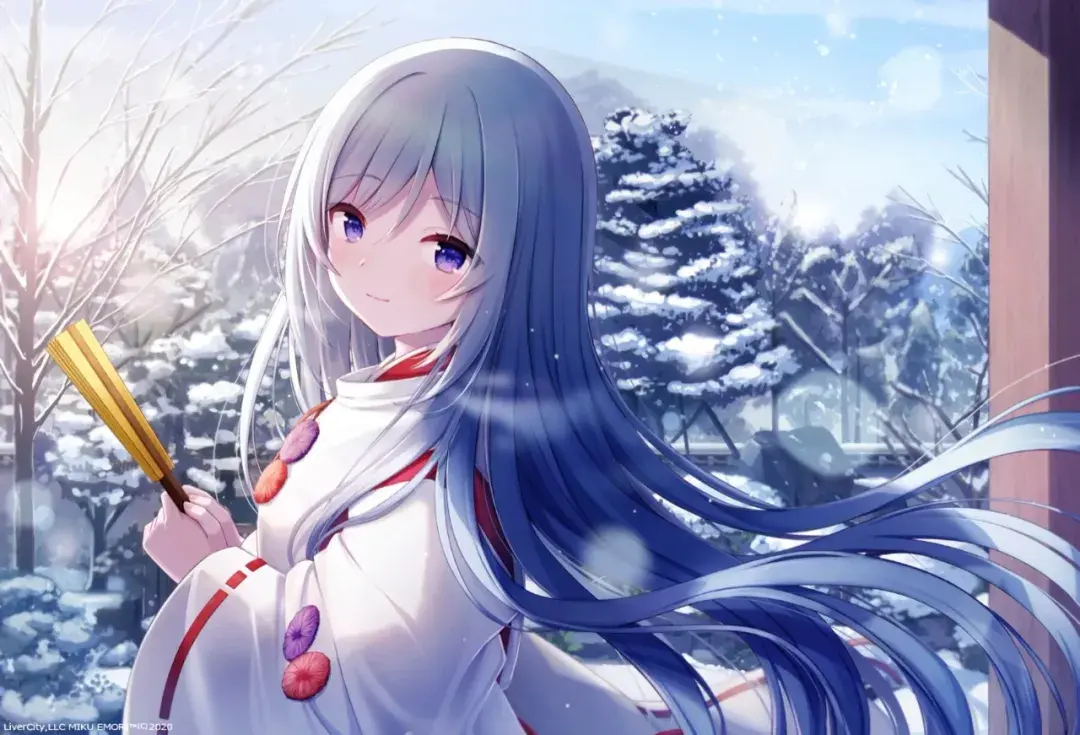 动漫美少女手机壁纸精选