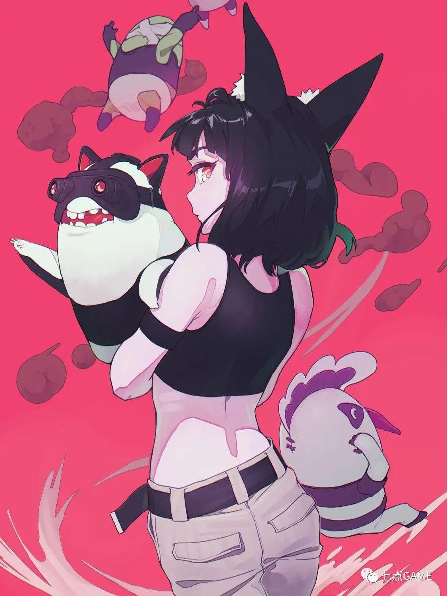 《明日方舟》御用画师-宴,私图据说很涩! - 知乎