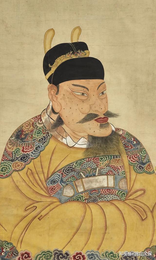 历代帝王画像,唯独朱元璋画像丑陋无比,到底是谁画的? - 知乎