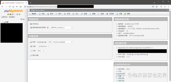 phpMyAdmin phpmyadmin