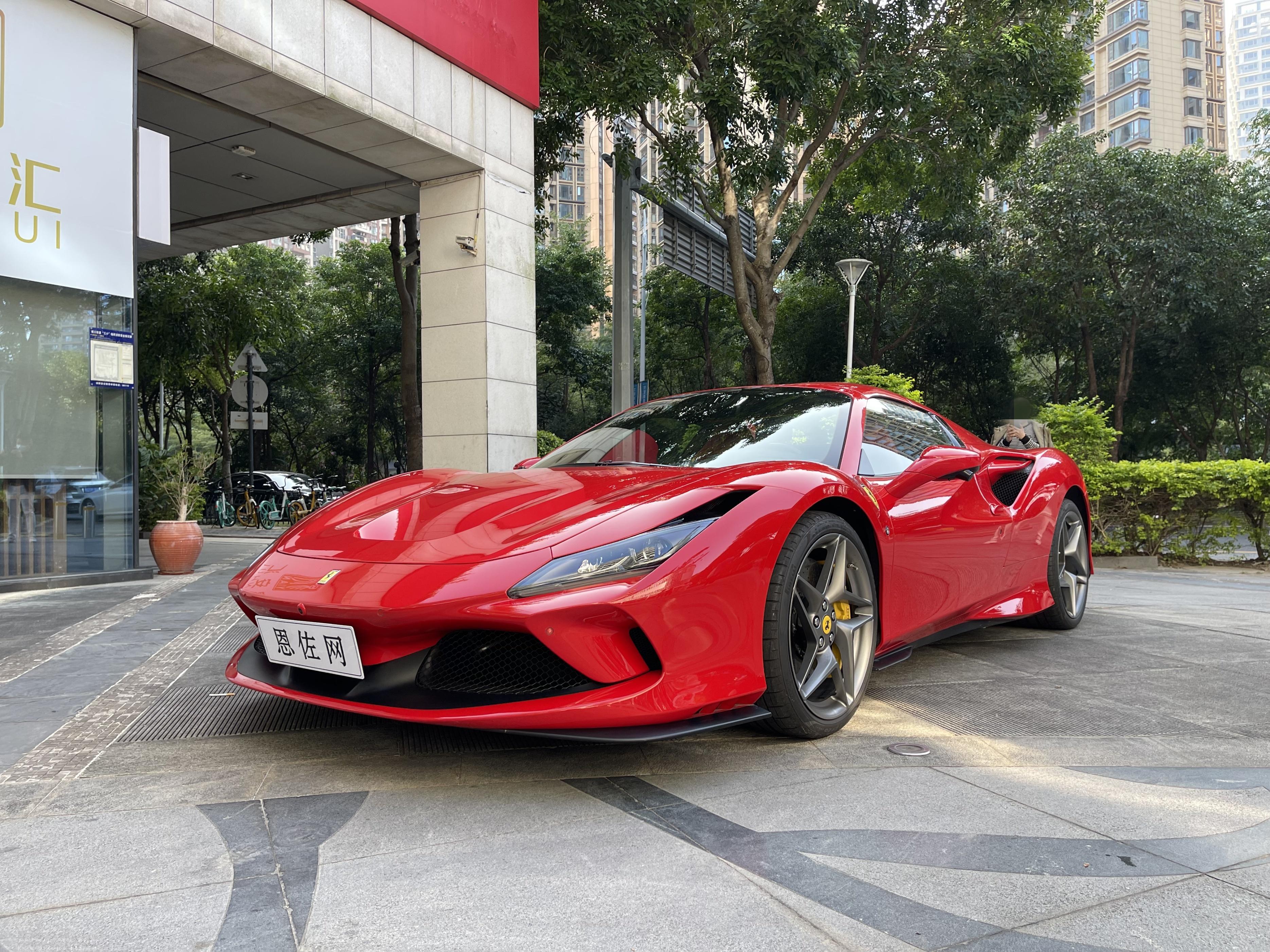 人在非洲,420多万远程拿下一台法拉利f8敞篷,颜值超高!