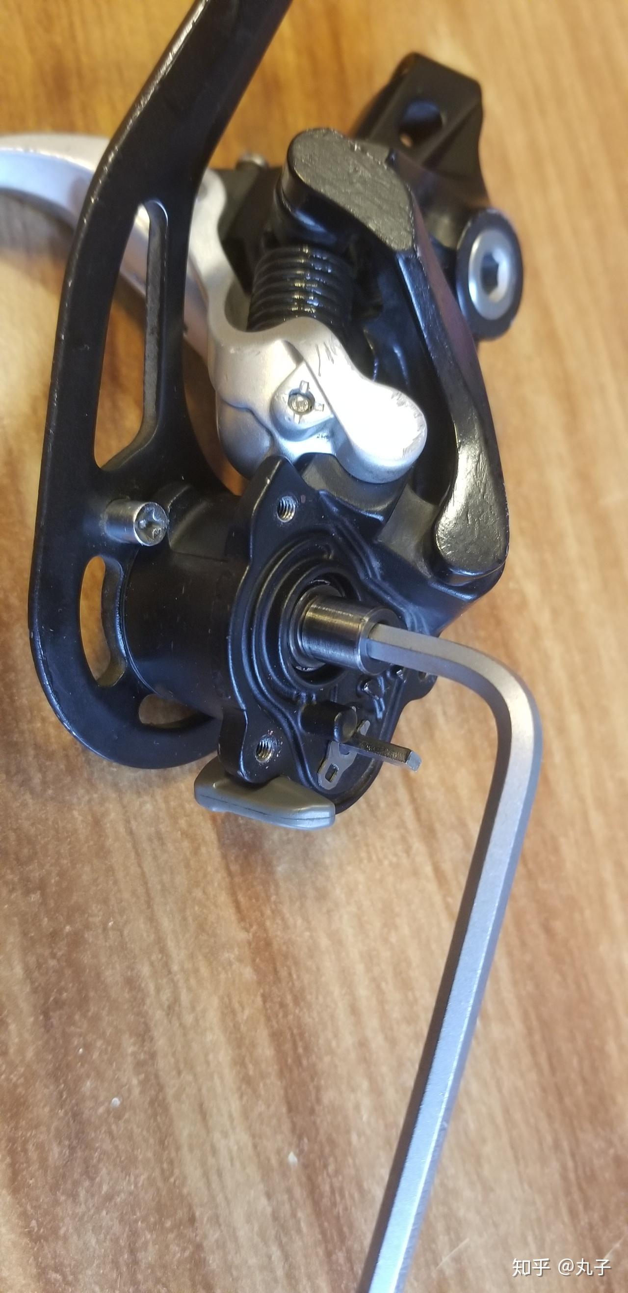 禧玛诺带锁后拨拆解保养纪实xtm786