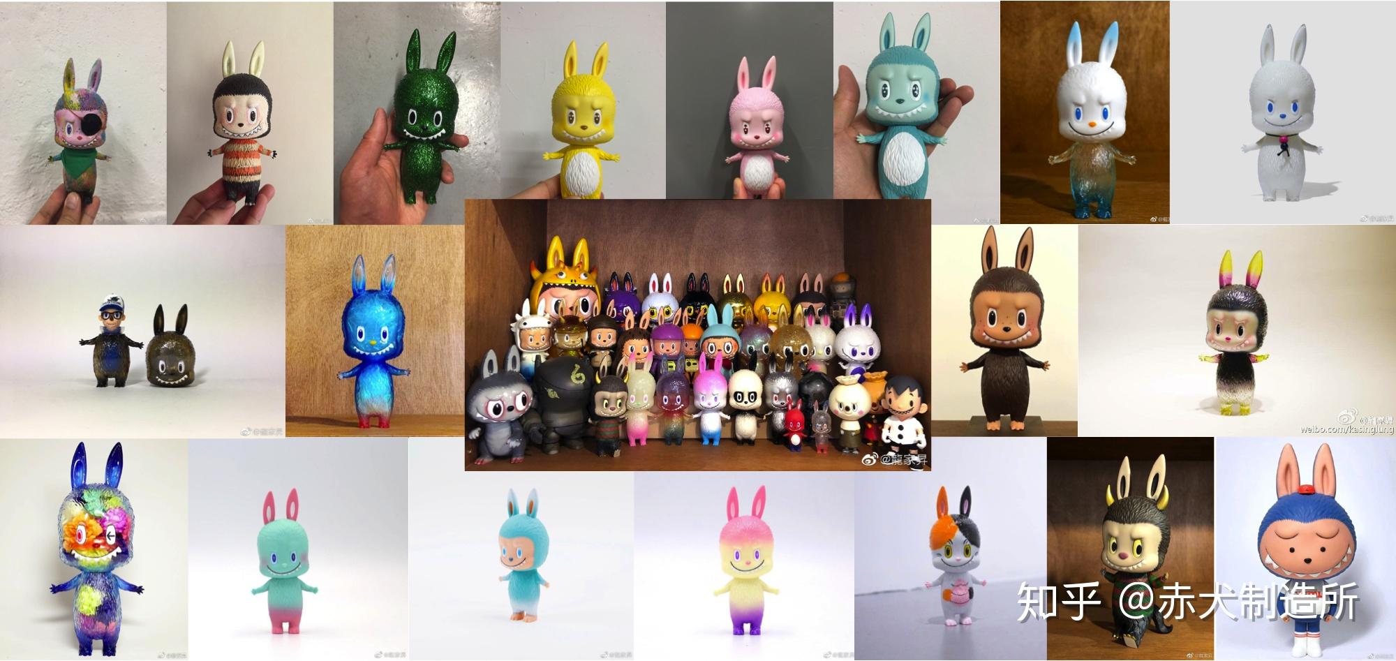 kasing笔下的古怪精灵labubu