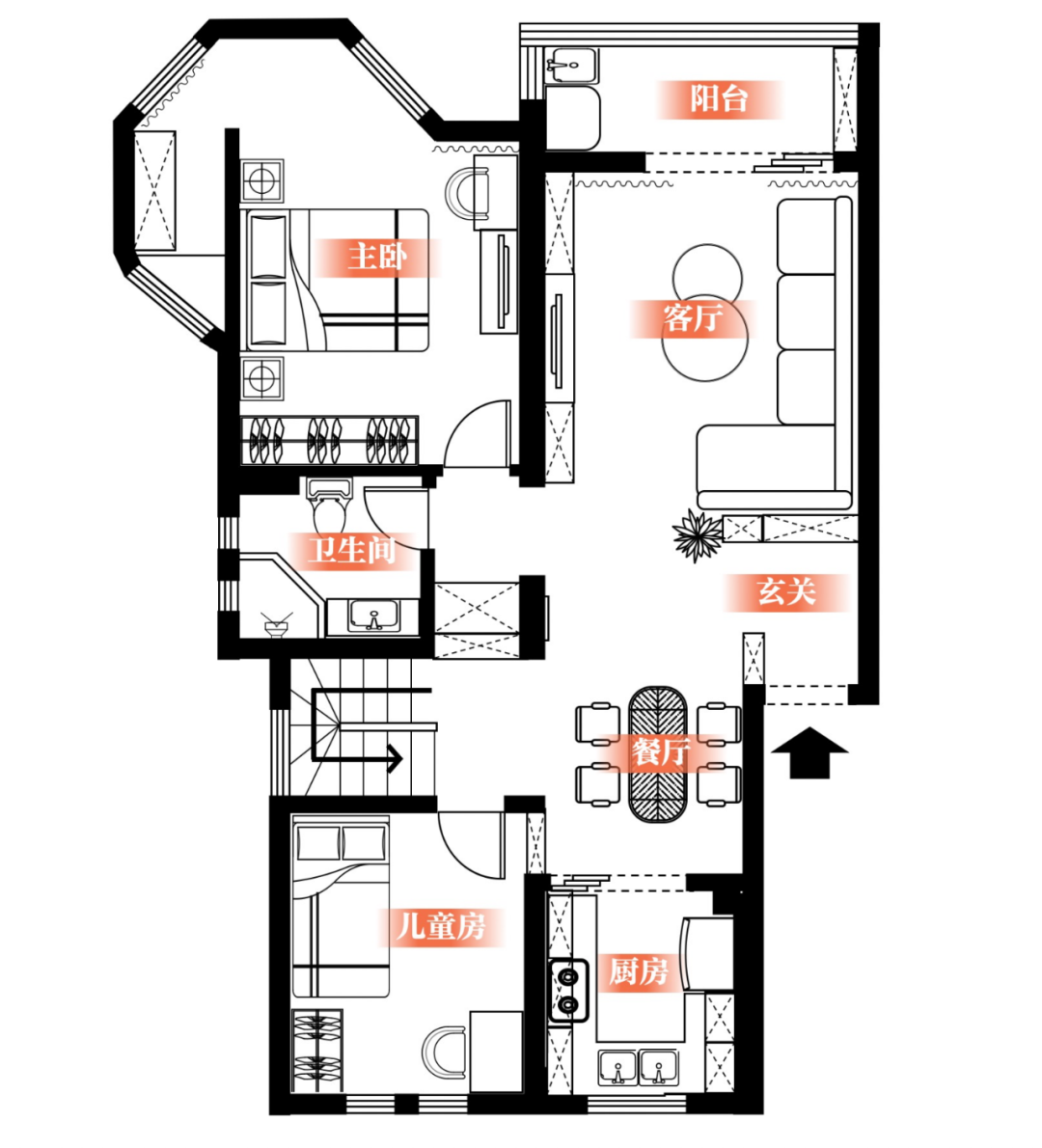 装配式改造现代质感的复式房,四口之家共同学习成长的摇篮 - 知乎