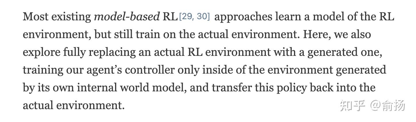 什么是world models/世界模型 - 知乎