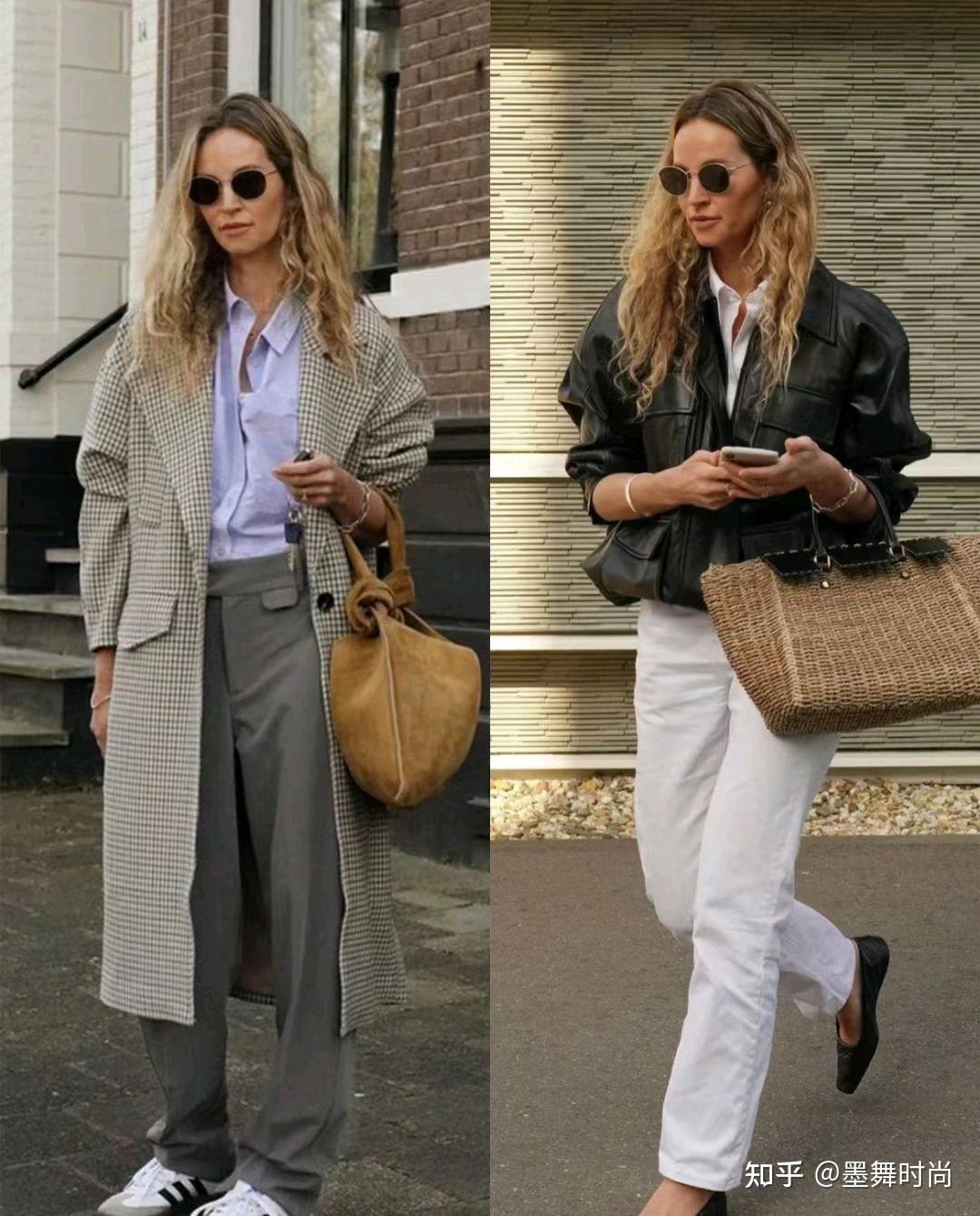 毛衣,宽松的设计带着休闲慵懒的格调感,显得人很大气,搭配同样宽松