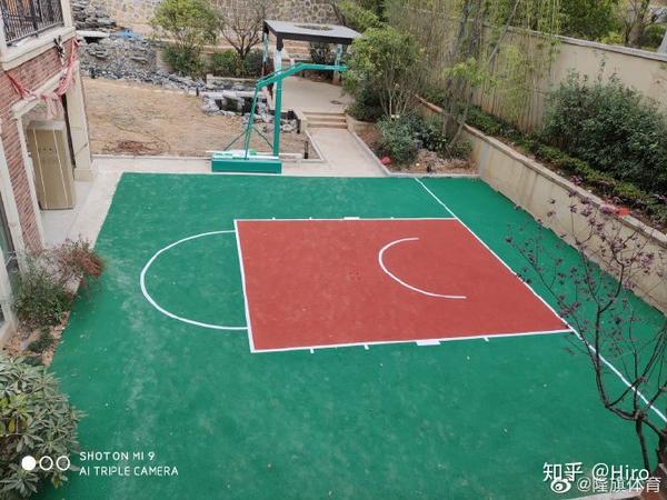 小型篮球场半场图图片